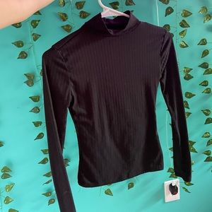 Black turtle neck